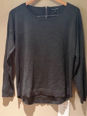 Cable & Gauge Charcoal Crewneck Sweater XL